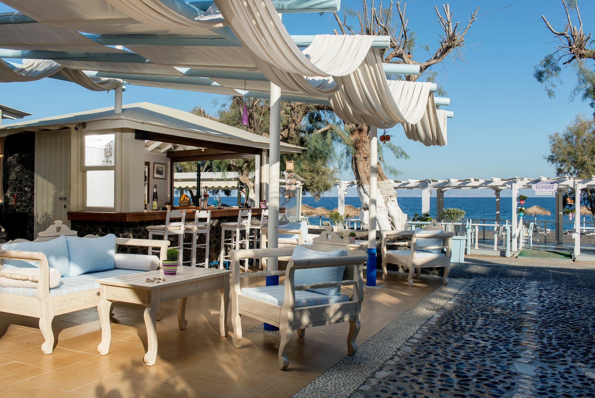 Sea Side Beach Hotel Kamári المظهر الخارجي الصورة