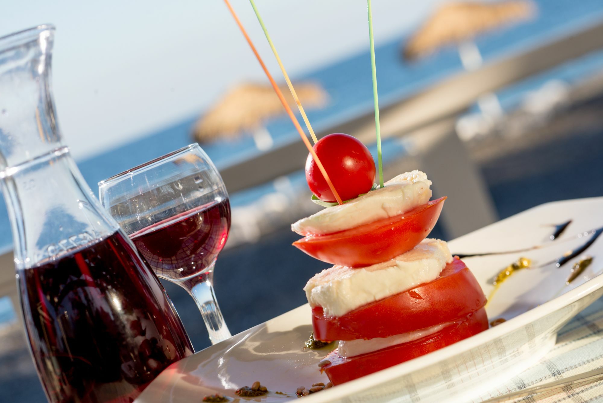 Sea Side Beach Hotel Kamári المظهر الخارجي الصورة